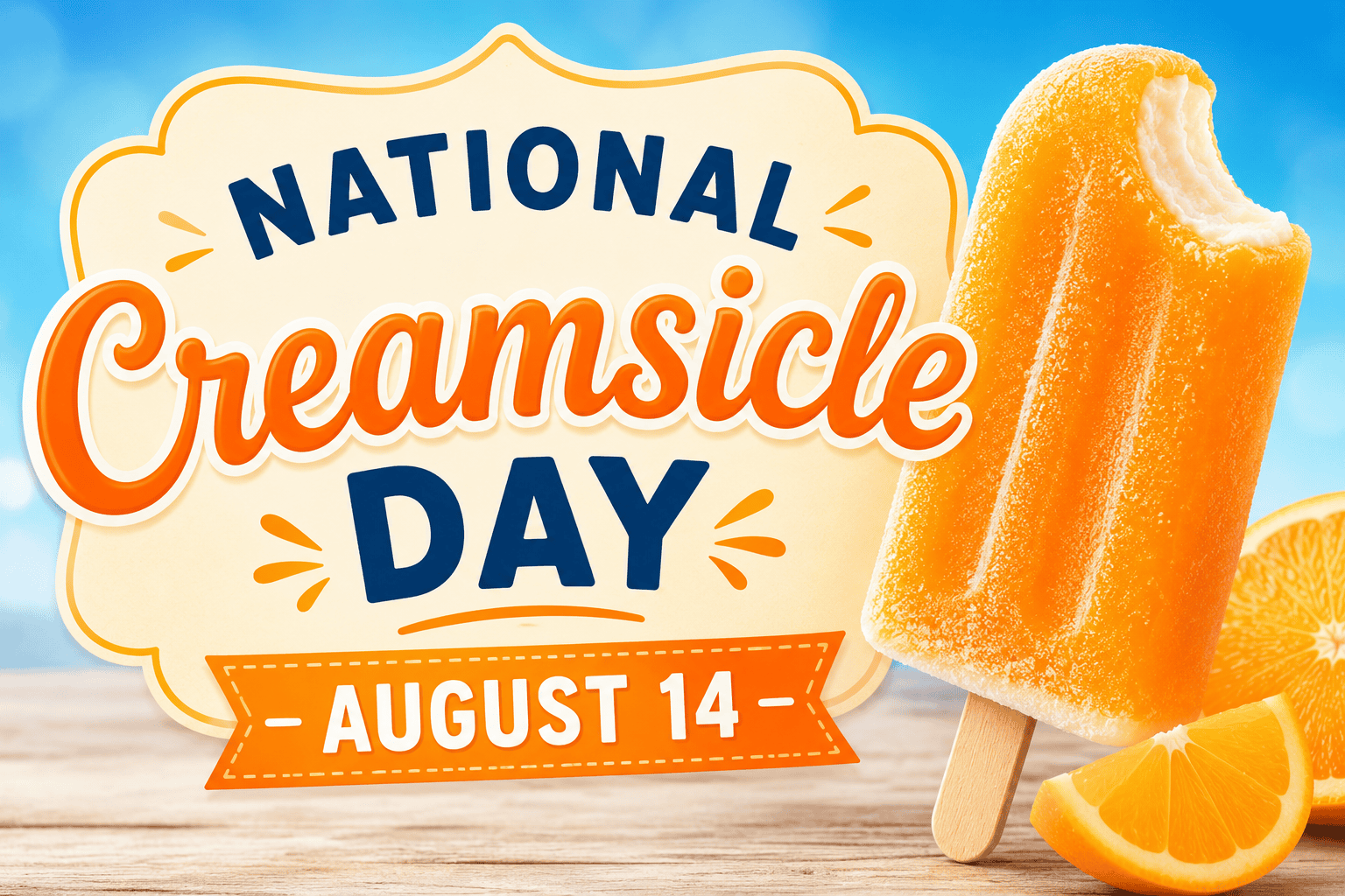 National Creamsicle Day – A Cool Celebration of a Summertime Classic