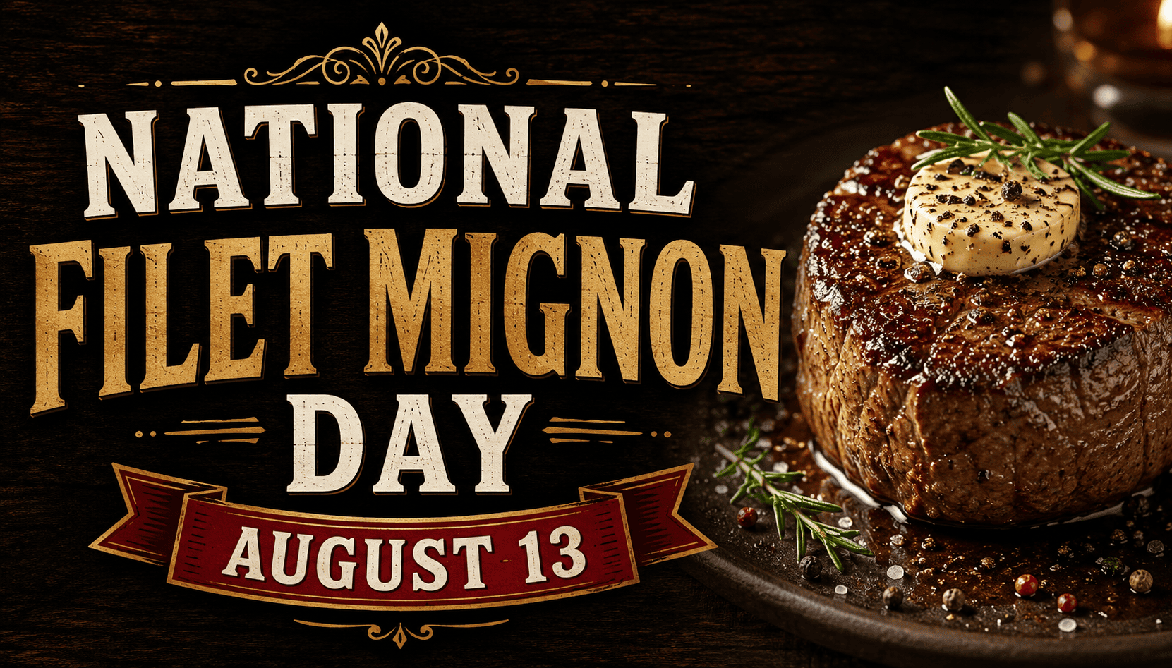 National Filet Mignon Day – August 13