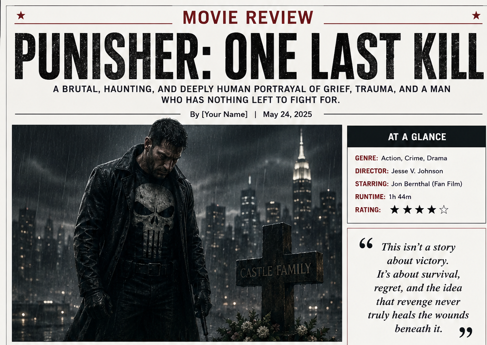 Movie Review: Punisher: One Last Kill