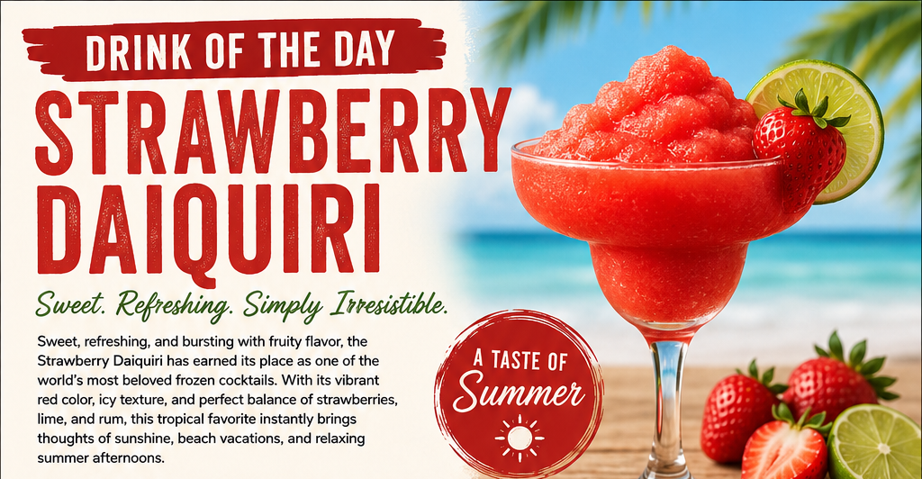 Drink of the Day: Strawberry Daiquiri