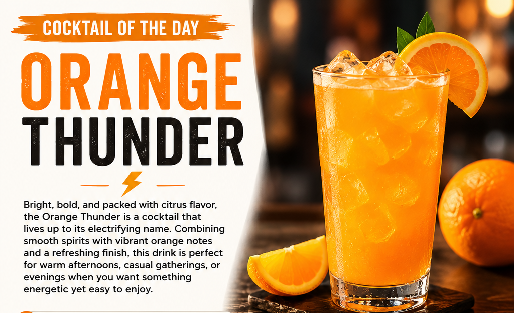 Cocktail of the Day: The Orange Thunder