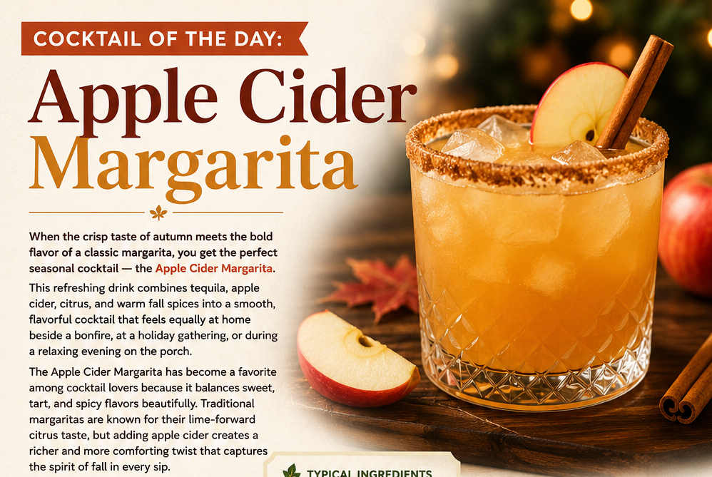 Cocktail of the Day: Apple Cider Margarita