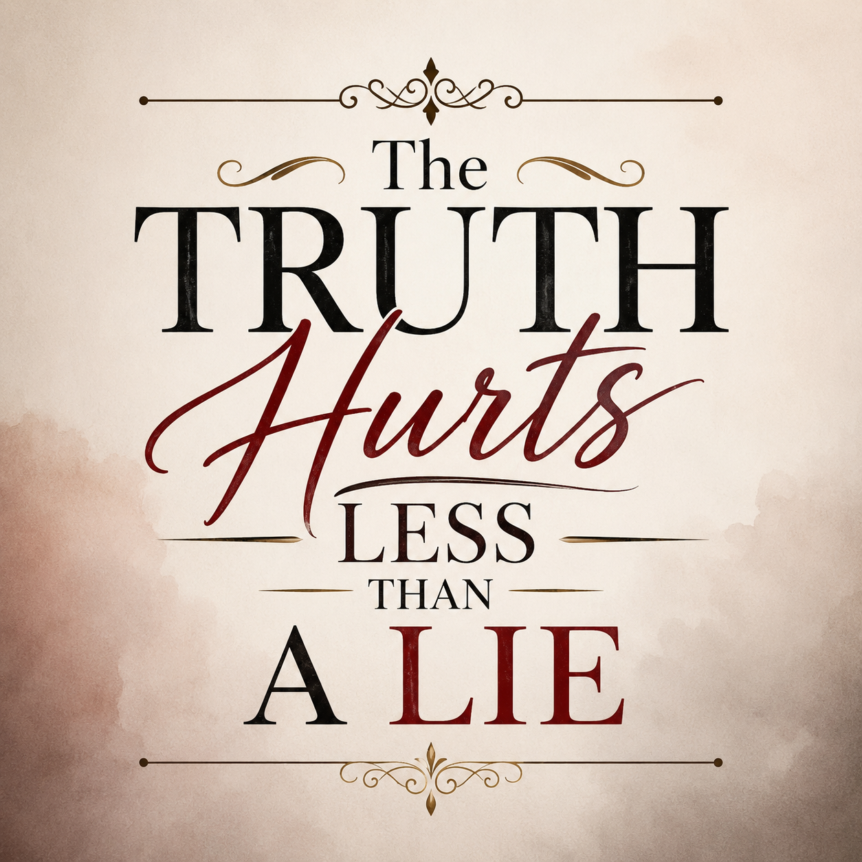 The Truth Hurts Less Than a Lie