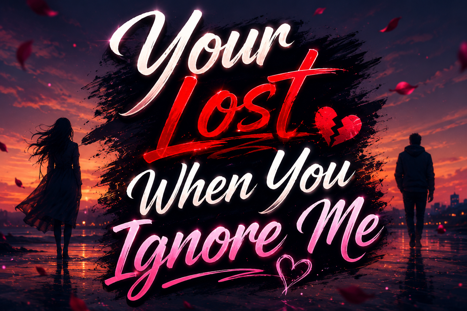 Your Loss When You Ignore Me