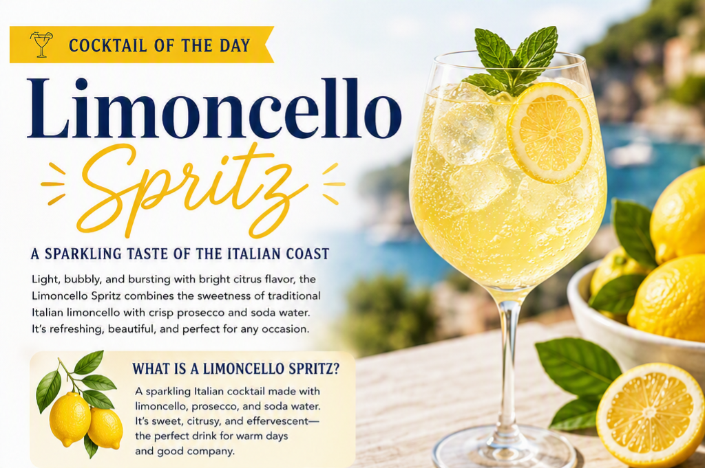 Cocktail of the Day: Limoncello Spritz