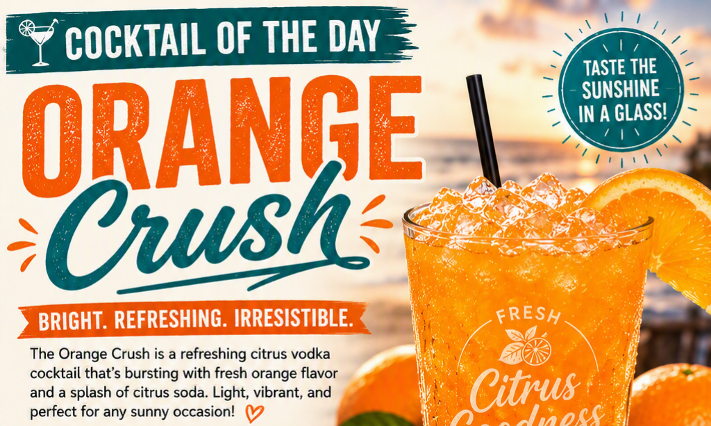 Cocktail of the Day: Orange Crush