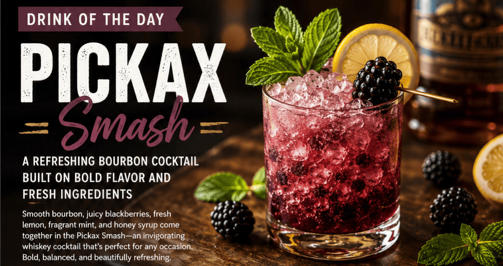 Drink of the Day: Pickax Smash