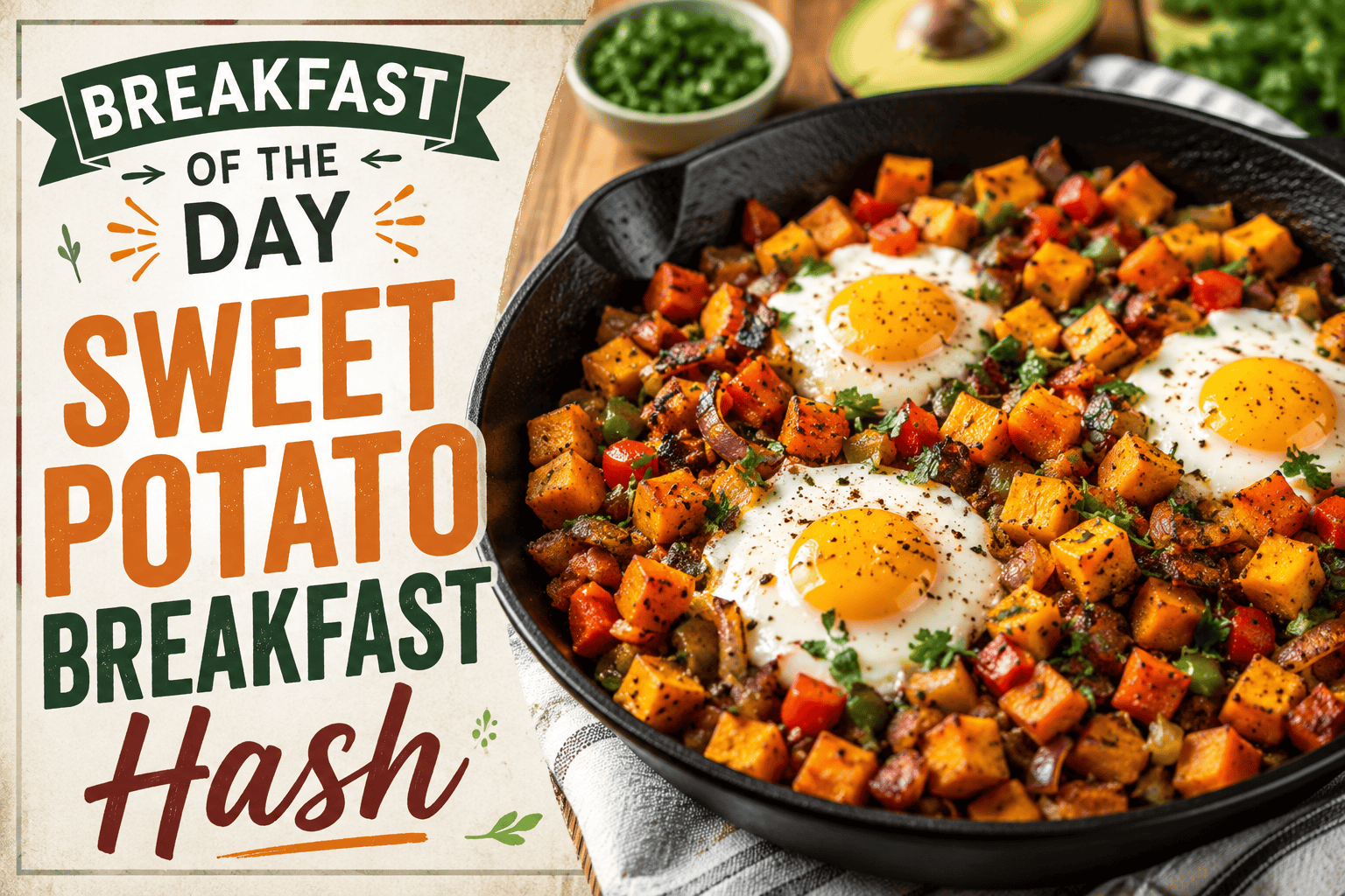 Breakfast of the Day: Sweet Potato Breakfast Hash 1 28196937 5064 4f32 8e05 190d37c7f260