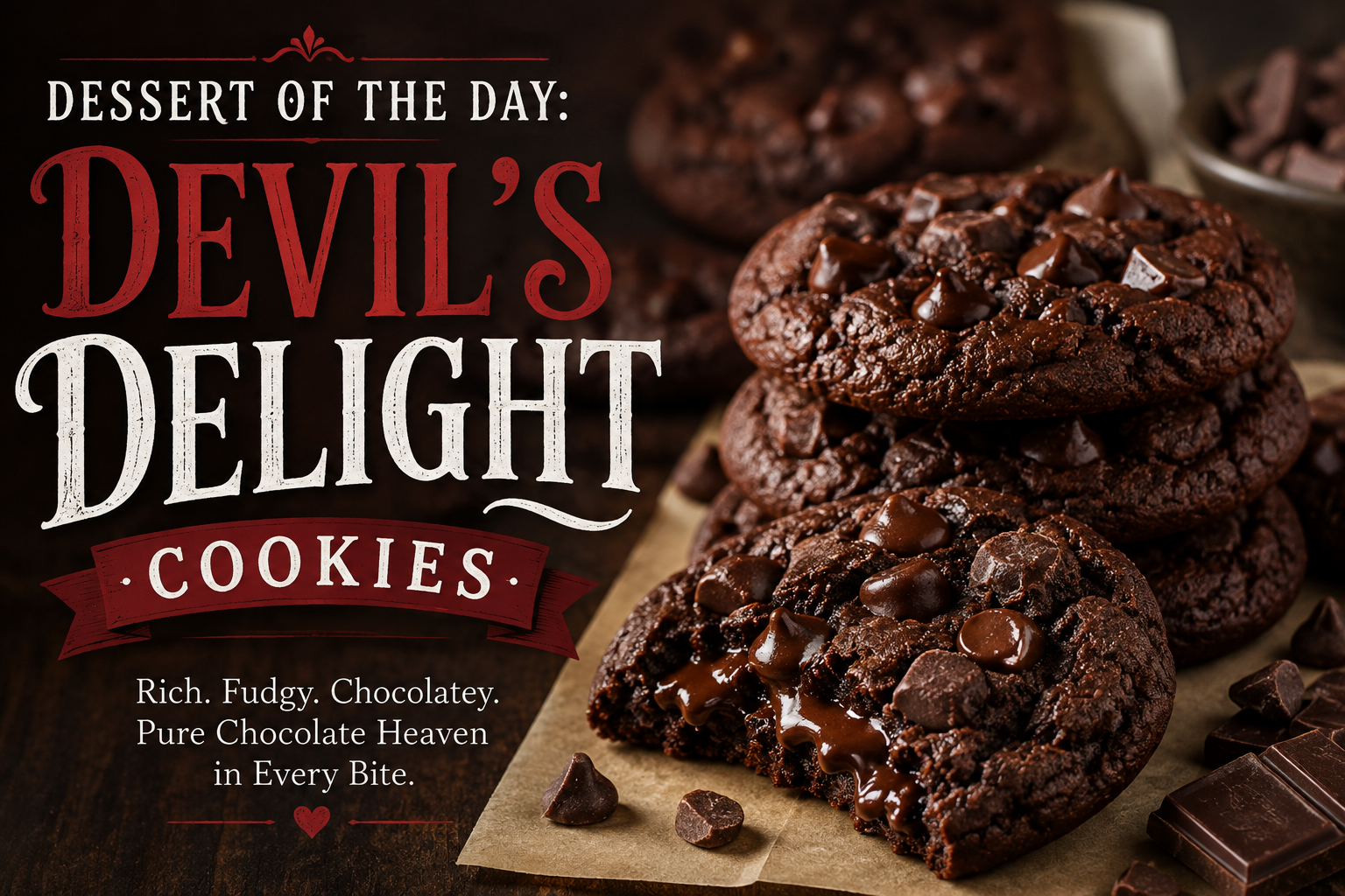 Dessert of the Day: Devil's Delight Cookies 1 5a0dd655 7a20 41d4 ba75 713b56572260