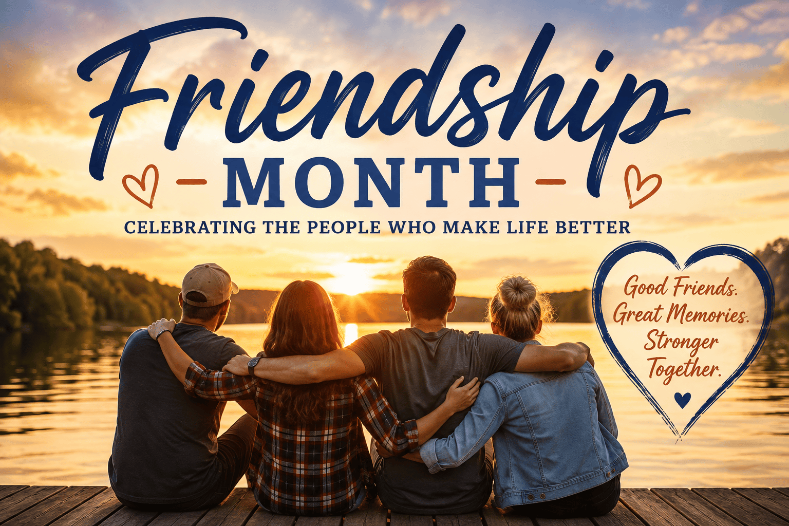 Friendship Month: Celebrating the People Who Make Life Better 1 8ea62a4e ae98 49d9 b787 5d96e08ce277