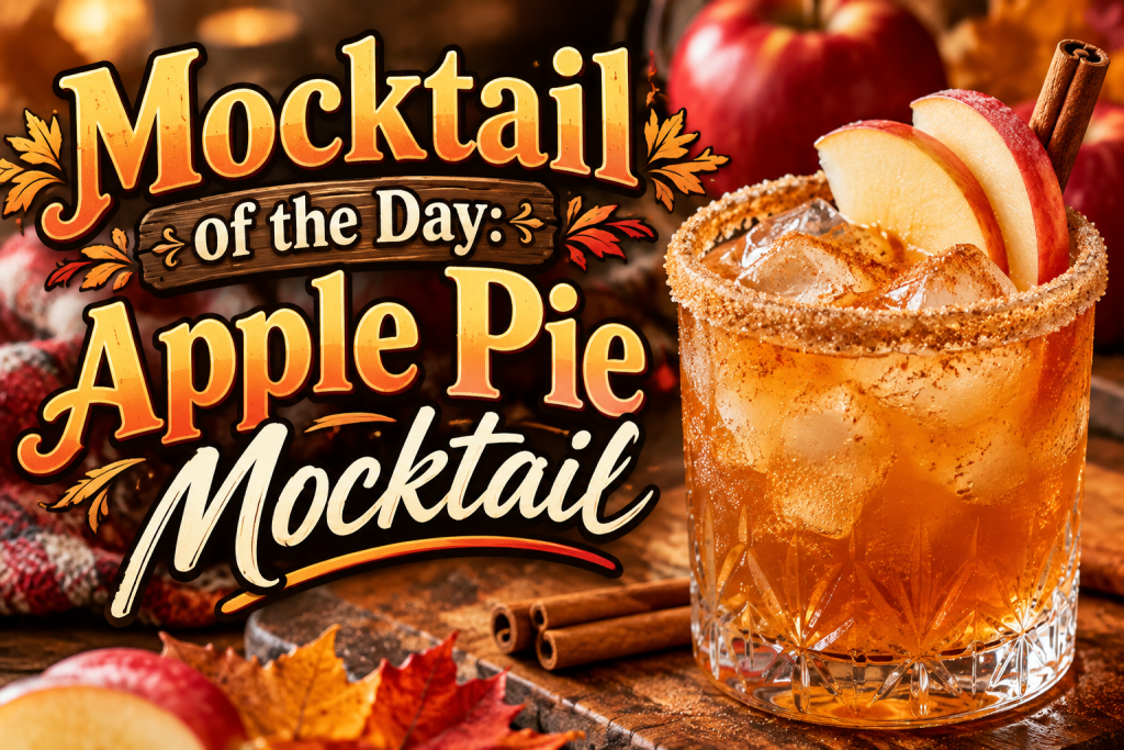 Mocktail of the Day: Apple Pie Mocktail