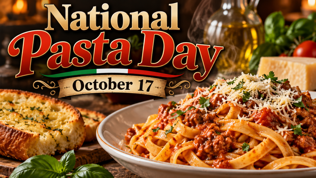 National Pasta Day: Celebrating One of the World’s Most Loved Comfort Foods