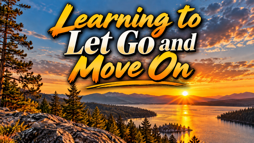 Inspiration of the Day: Learning to Let Go and Move On