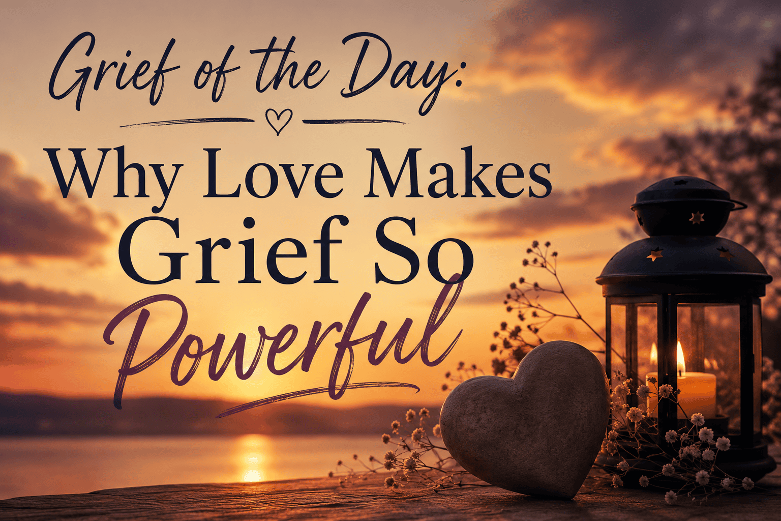Grief of the Day: Why Love Makes Grief So Powerful 1 7b903010 55be 45ee 948a 51e500a091d7