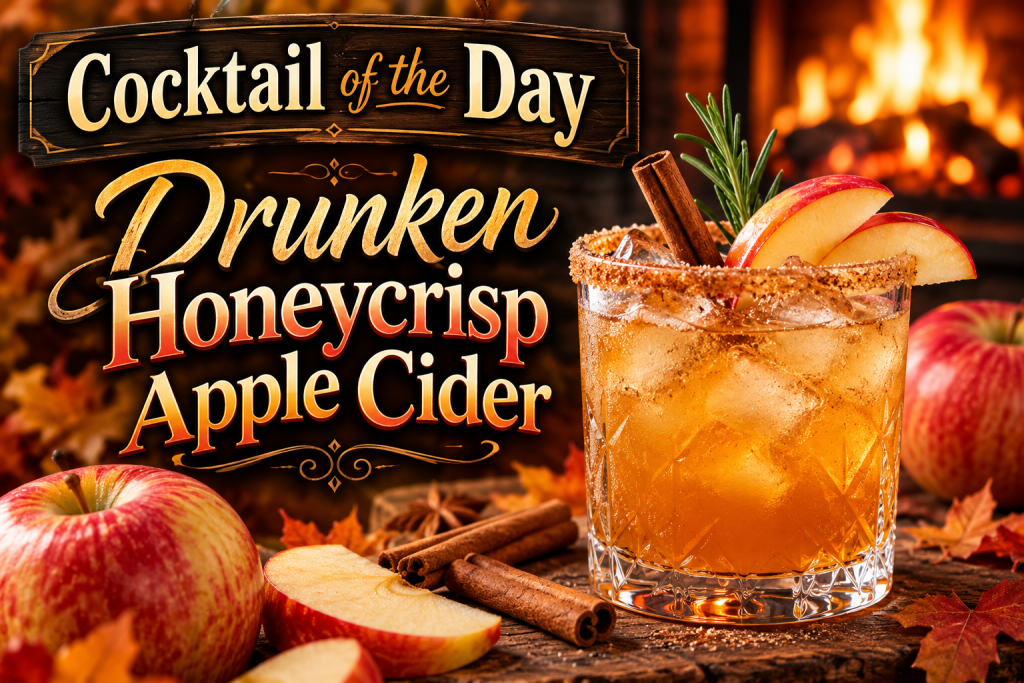 Cocktail of the Day: Drunken Honeycrisp Apple Cider