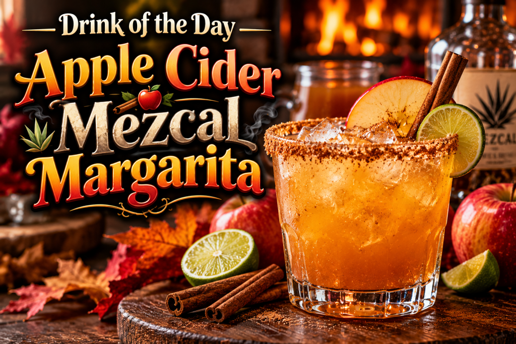 Drink of the Day: Apple Cider Mezcal Margarita