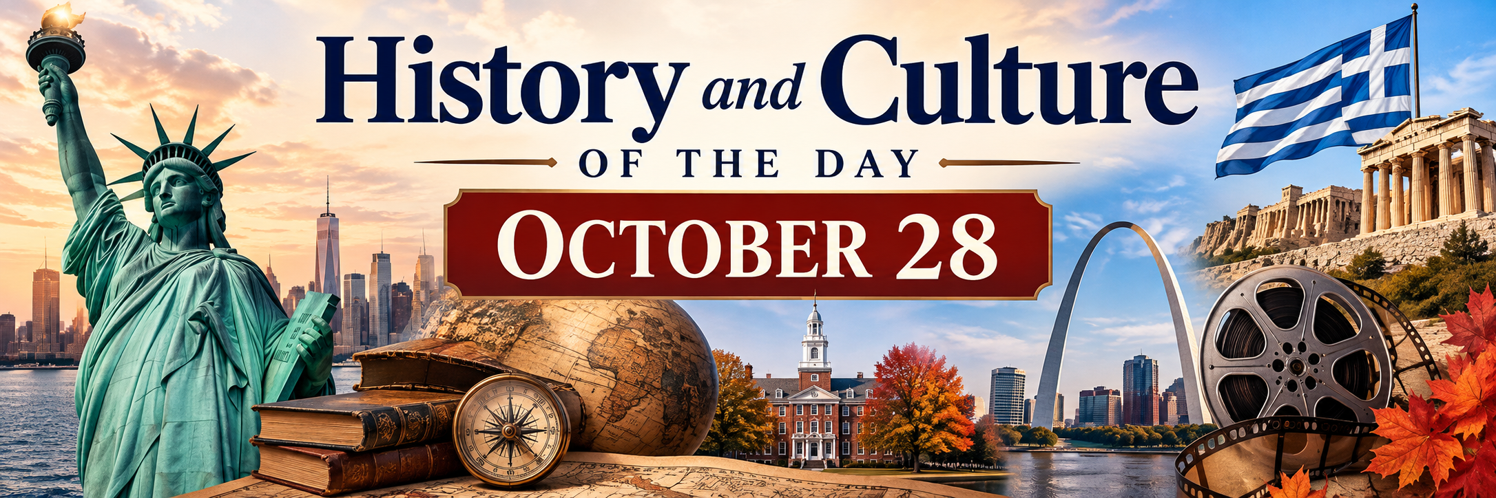 History and Culture of the Day: October 28 – Historic Events, Cultural Milestones, and Moments That Changed the World
