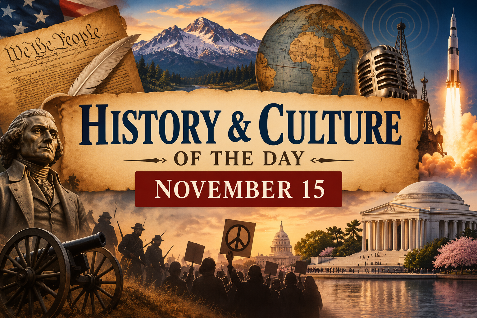 History & Culture of the Day: November 15 4 History & Culture of the Day: November 15