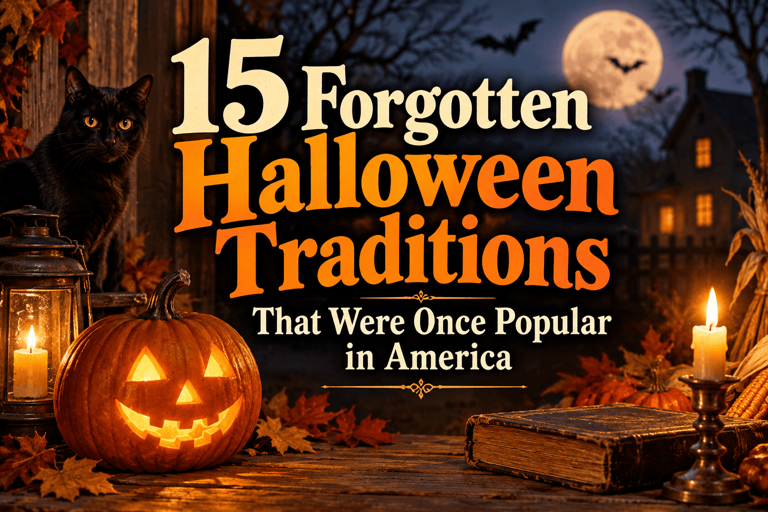15 Forgotten Halloween Traditions That Were Once Popular in America