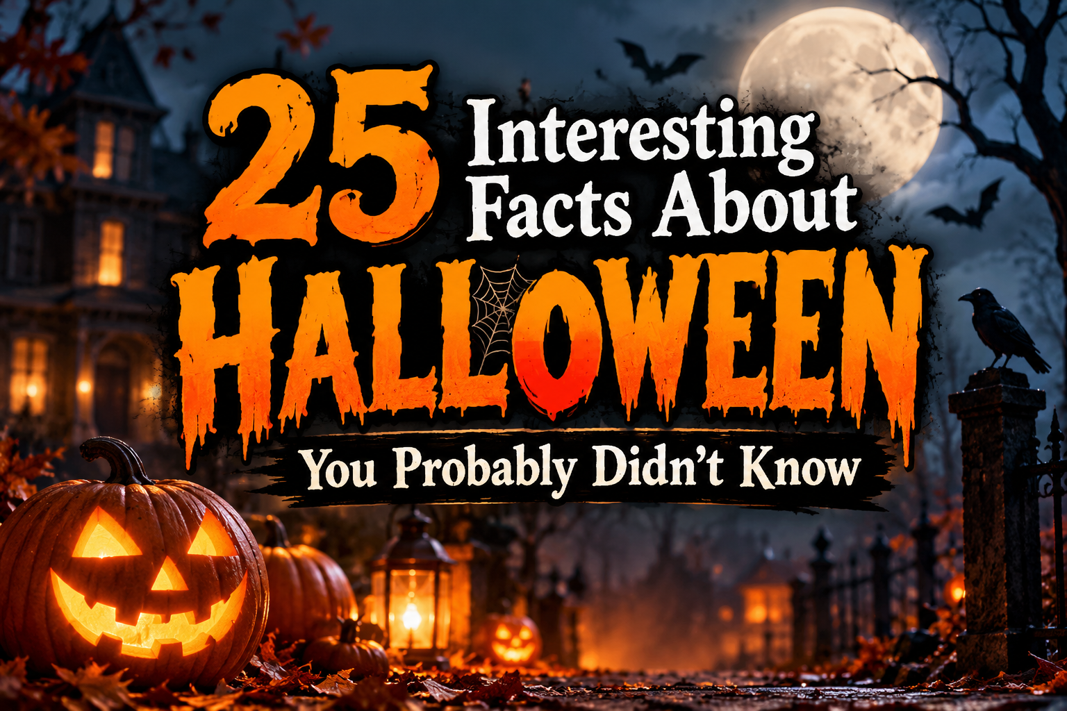 25 Interesting Facts About Halloween You Probably Didn’t Know