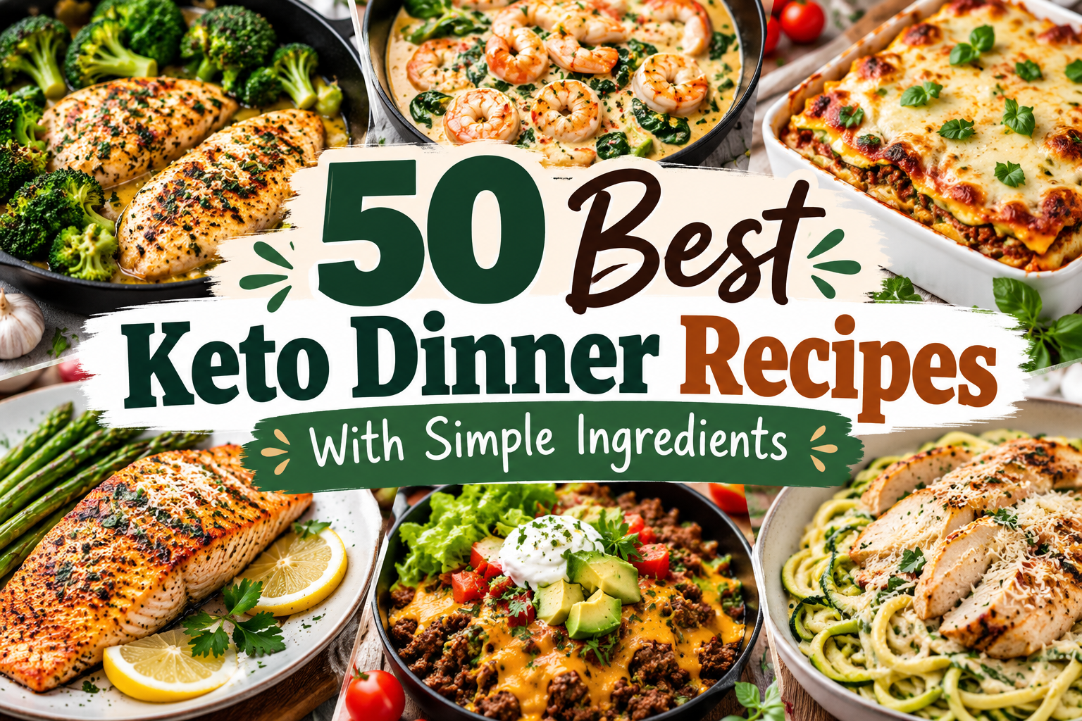 50 Best Keto Dinner Recipes With Simple Ingredients 2 50 Best Keto Dinner Recipes With Simple Ingredients
