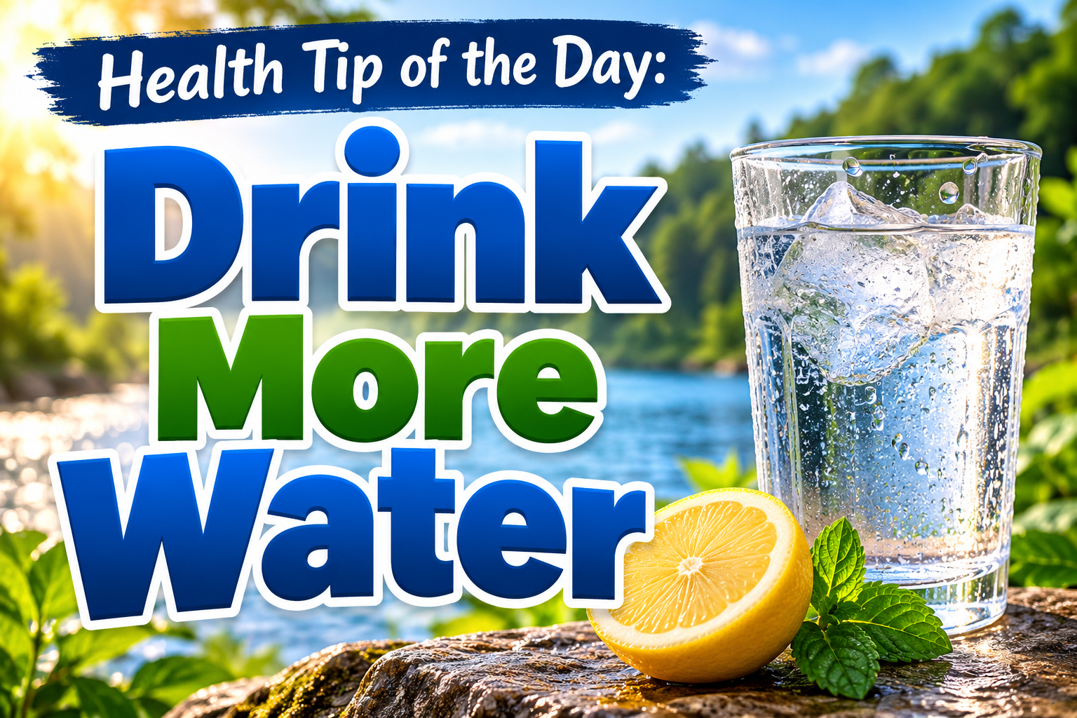 Drink More Water – The Simple Habit That Can Improve Your Health