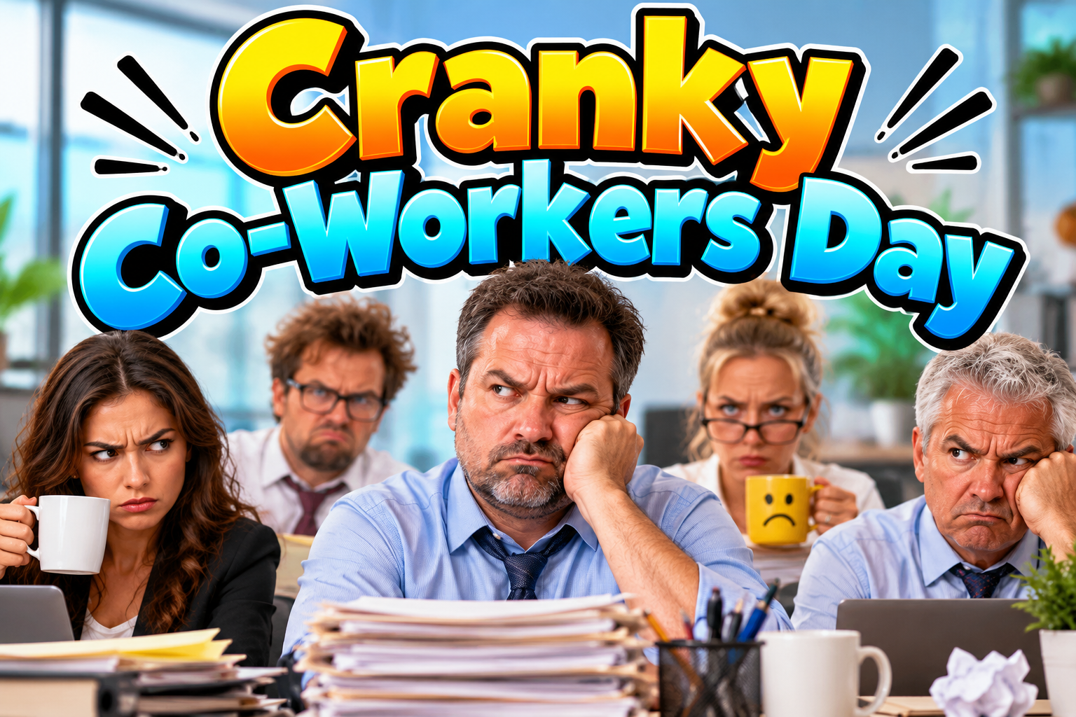 Cranky Co-Workers Day: Finding Humor, Patience, and Understanding in the Workplace