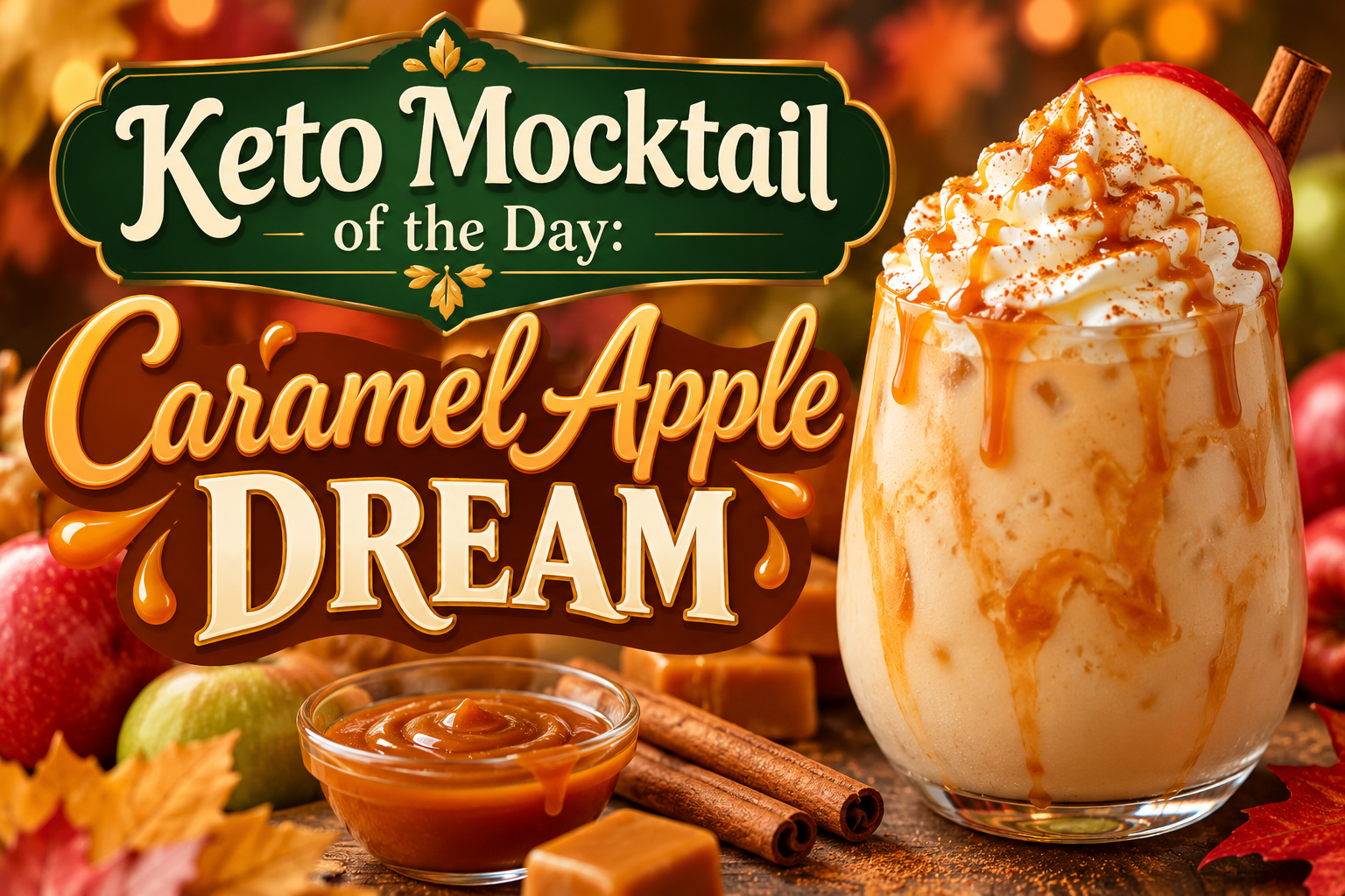 Caramel Apple Dream – A Creamy, Sugar-Free Fall Delight 8 Caramel Apple Dream – A Creamy, Sugar-Free Fall Delight