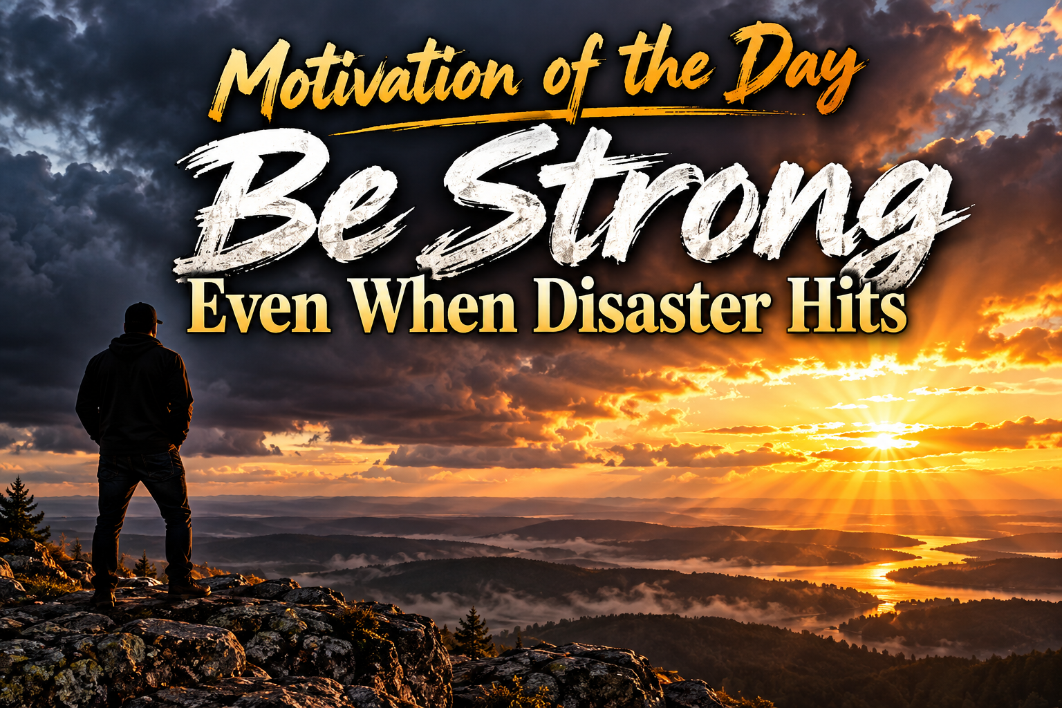 Motivation of the Day: Be Strong Even When Disaster Hits 1 20f19a48 55e7 4d21 9596 31a0ff9e8480