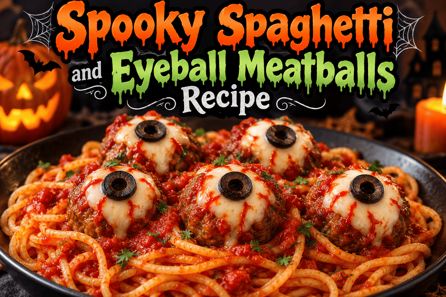 Spooky Spaghetti and Eyeball Meatballs Recipe: A Fun and Creepy Halloween Dinner 3 Spooky Spaghetti and Eyeball Meatballs Recipe: A Fun and Creepy Halloween Dinner