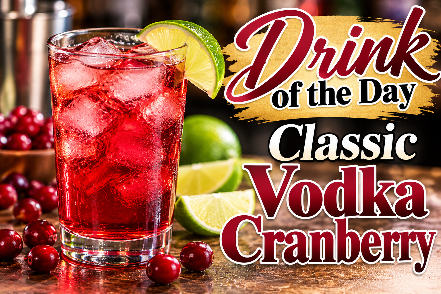Classic Vodka Cranberry – A Refreshing and Easy Cocktail Recipe