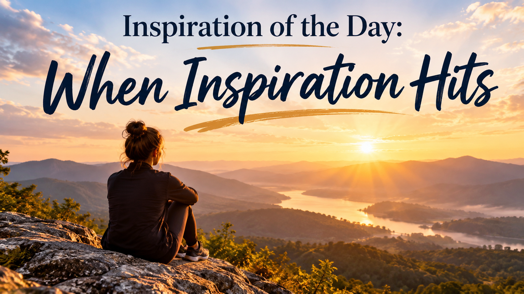 Inspiration of the Day: When Inspiration Hits