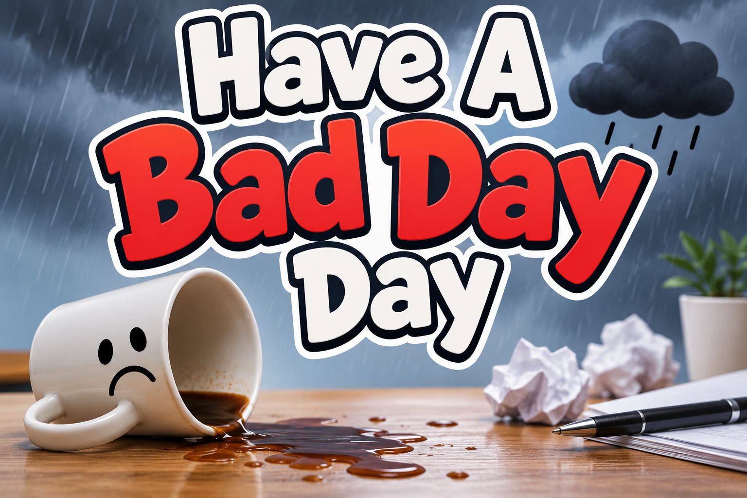 Have a Bad Day Day: November 19 – Why It’s Okay Not to Be Okay Sometimes