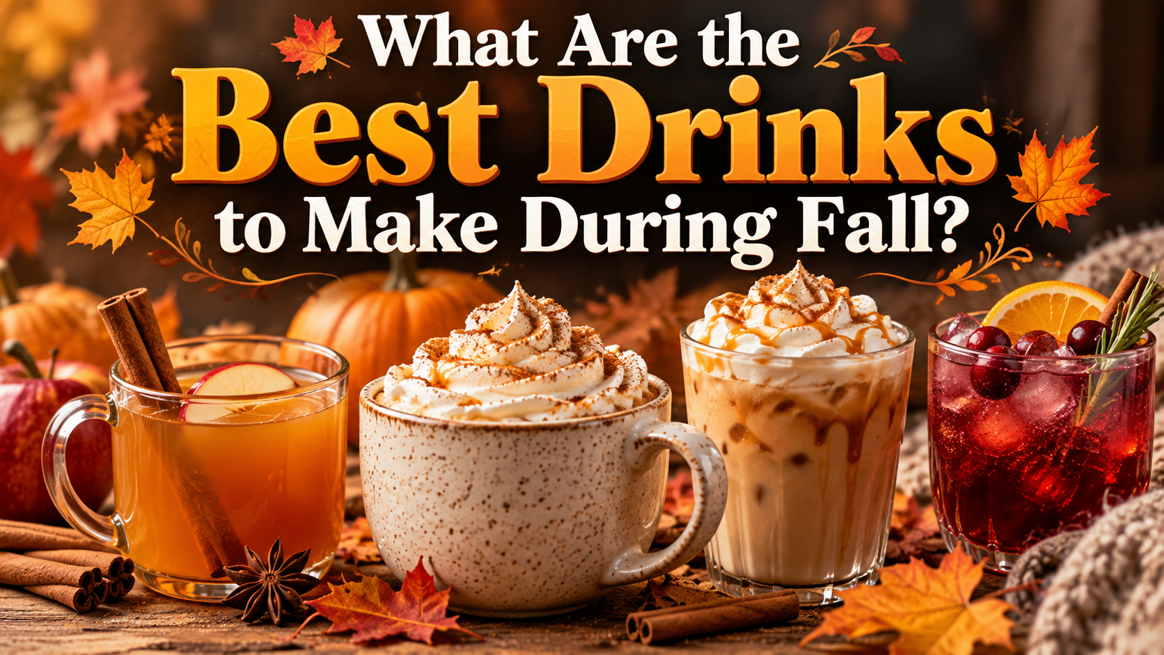 What Are the Best Drinks to Make During Fall? 25 Cozy and Delicious Fall Drink Recipes