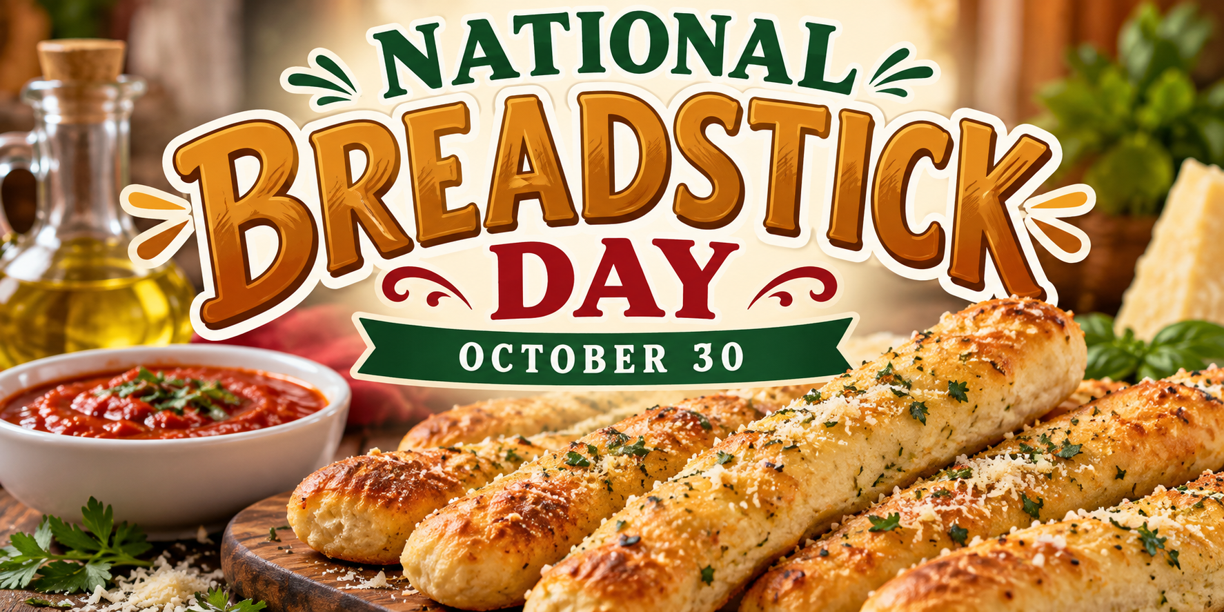 National Breadstick Day: Celebrating the Delicious Bread That Makes Every Meal Better
