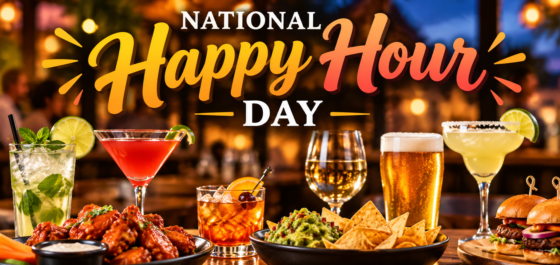 National Happy Hour Day – November 12: A Celebration of Good Drinks, Great Company, and Relaxation