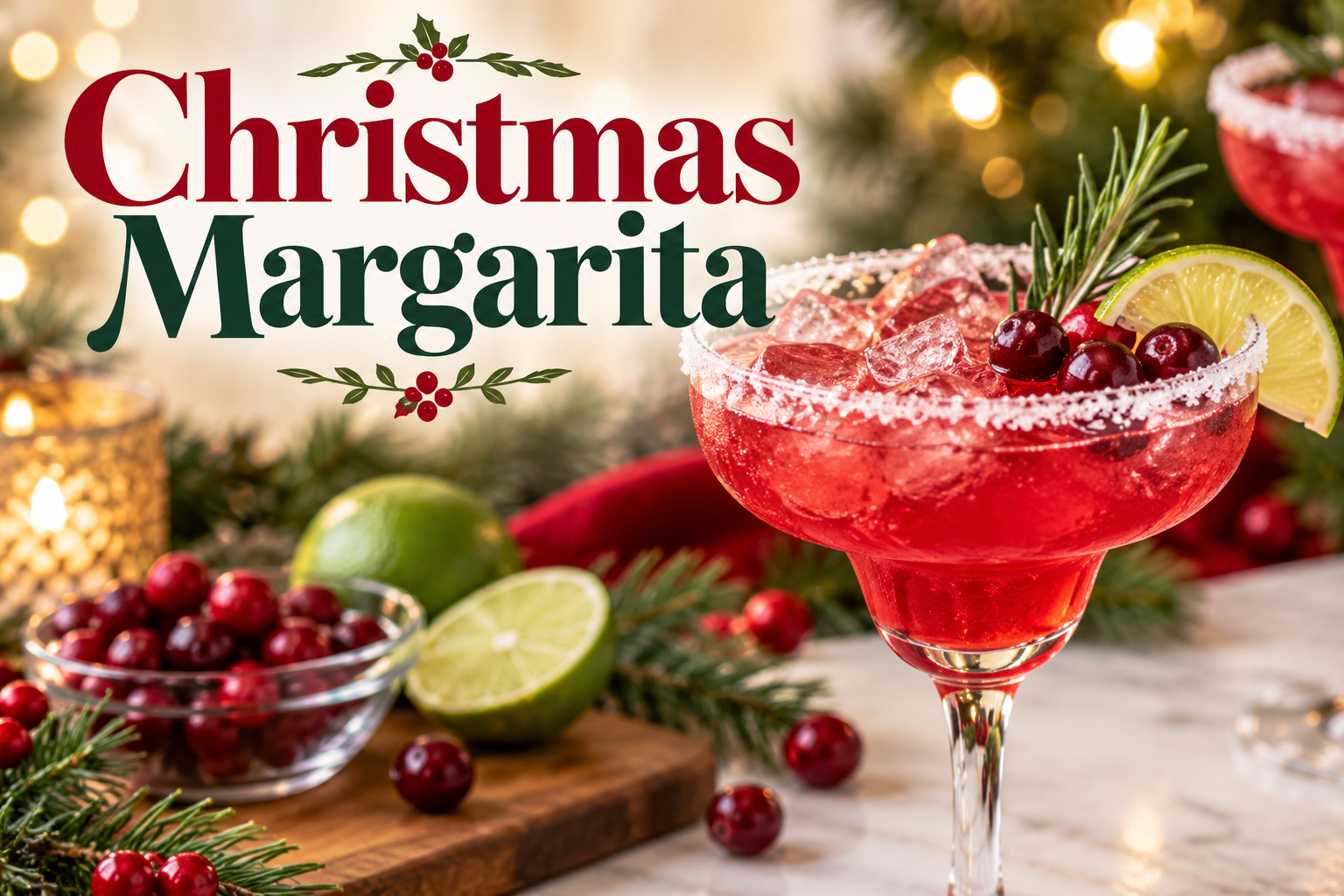 Christmas Margarita: A Festive Holiday Cocktail for Christmas Celebrations