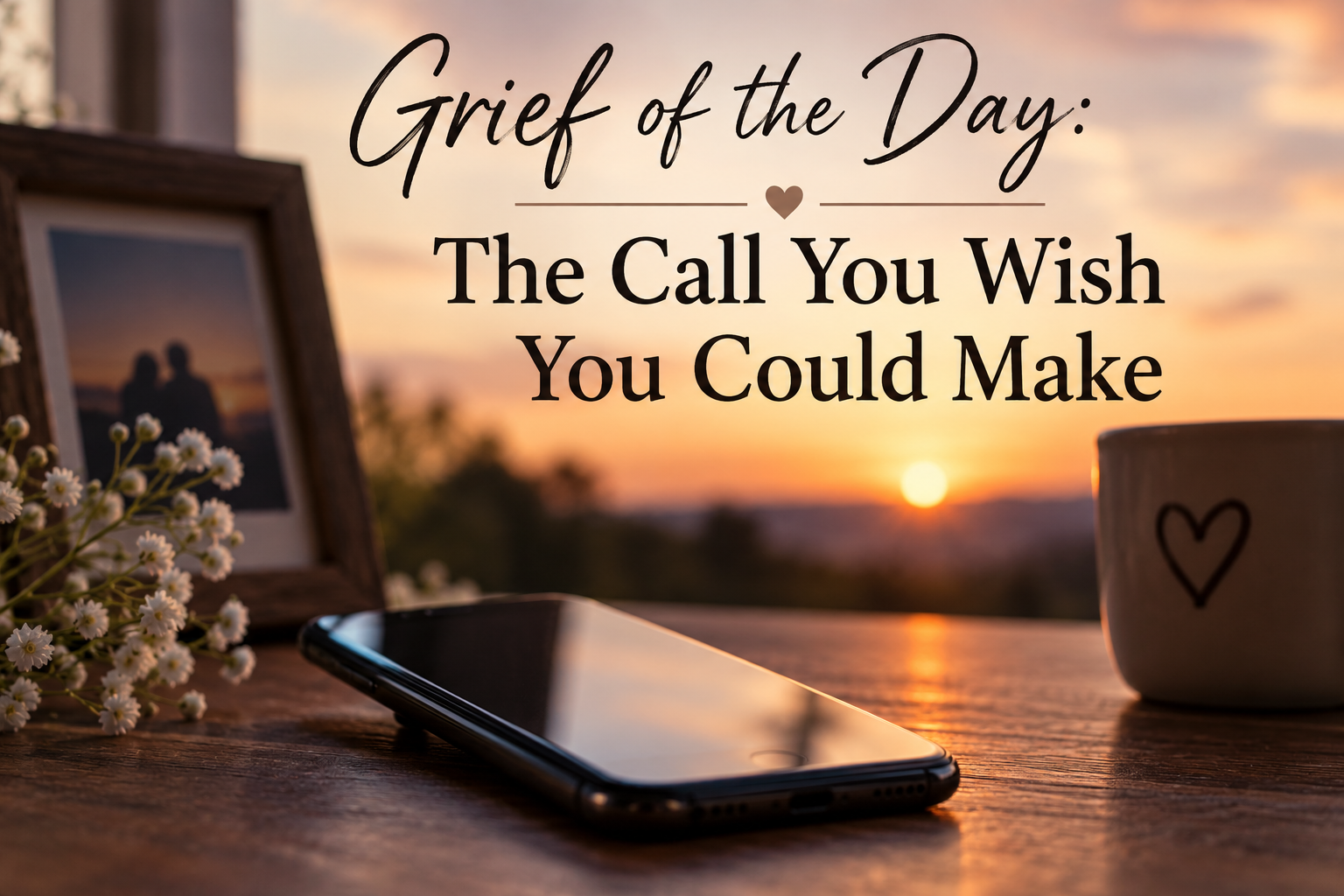 Grief of the Day: The Call You Wish You Could Make