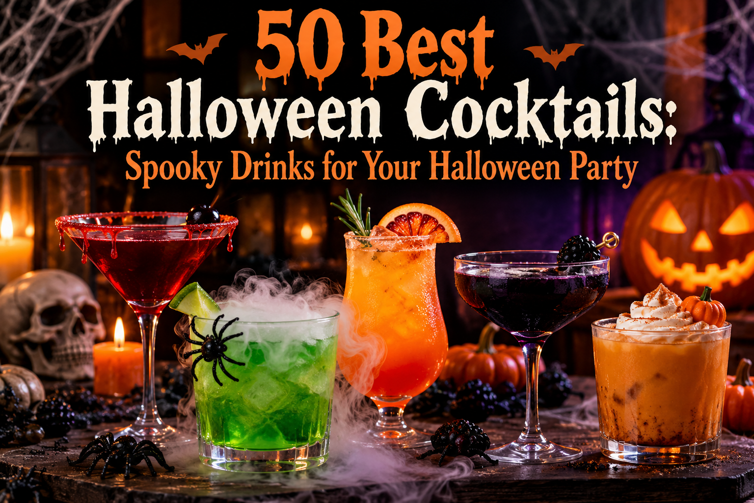 50 Best Halloween Cocktails: Spooky Drinks for Your Halloween Party