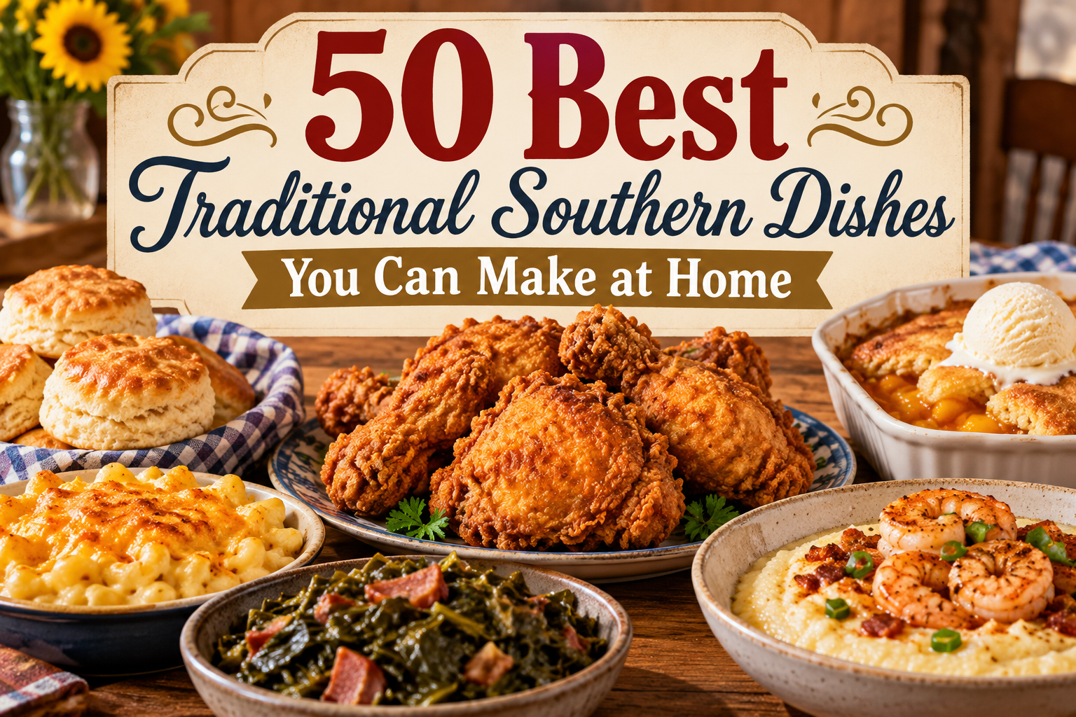 50 Best Traditional Southern Dishes You Can Make at Home