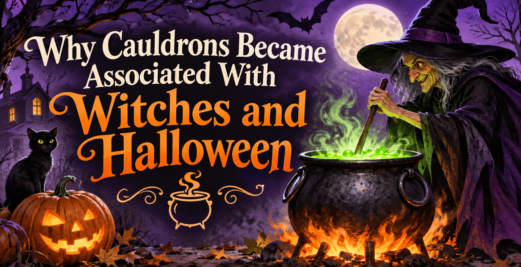 Why Cauldrons Became Associated With Witches and Halloween