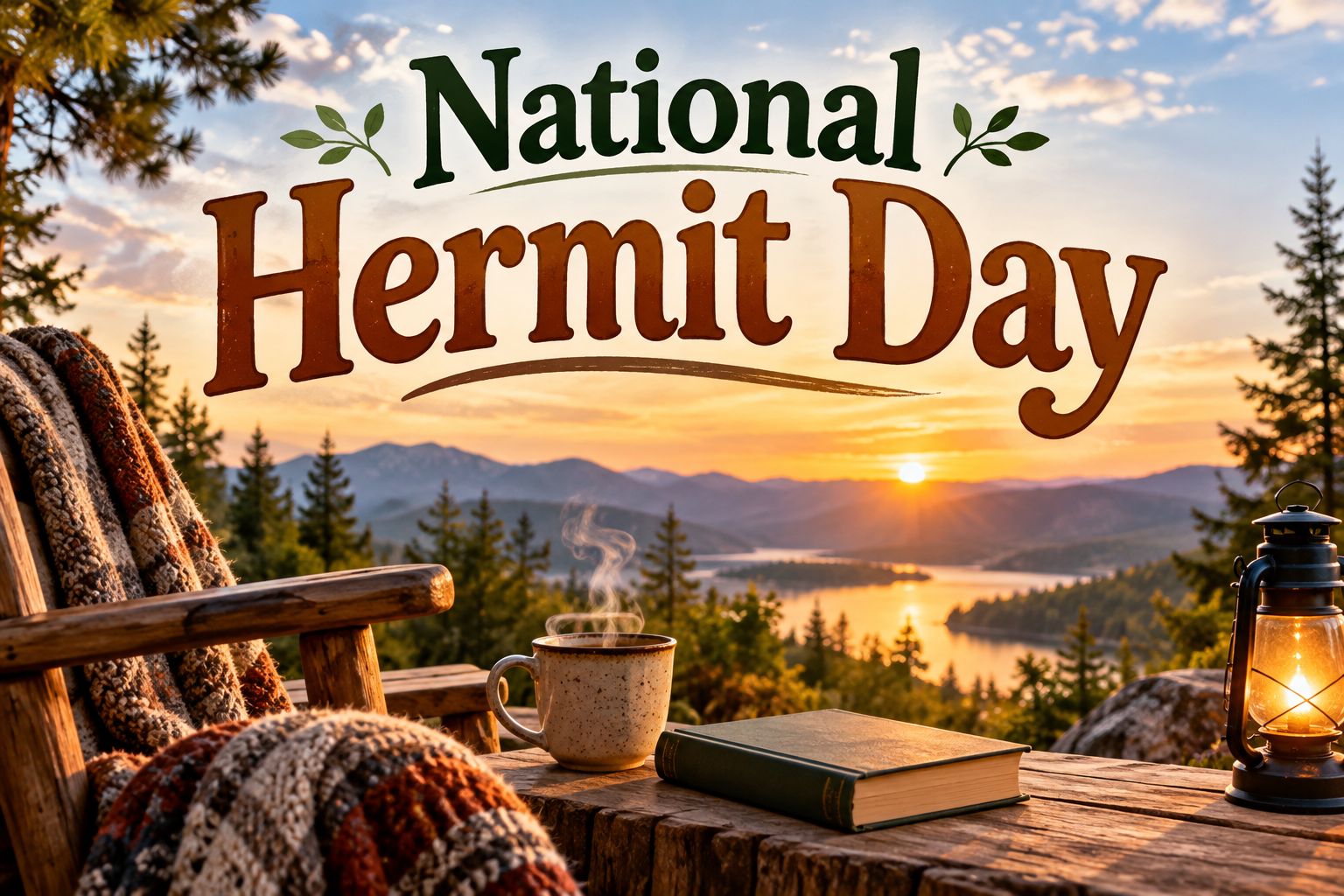 National Hermit Day – October 29: Celebrating Solitude, Peace, and the Beauty of Being Alone
