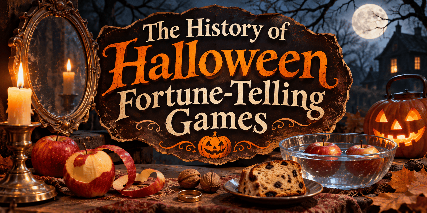 The History of Halloween Fortune-Telling Games