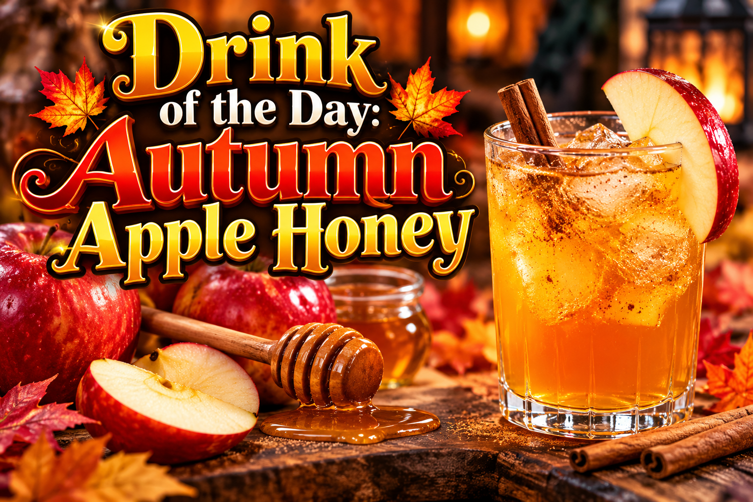 Drink of the Day: Autumn Apple Honey 1 51ca6614 5a6c 41ca b8d8 43f7c4219551