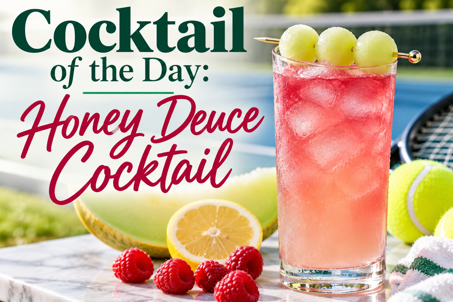 Cocktail of the Day: Honey Deuce Cocktail