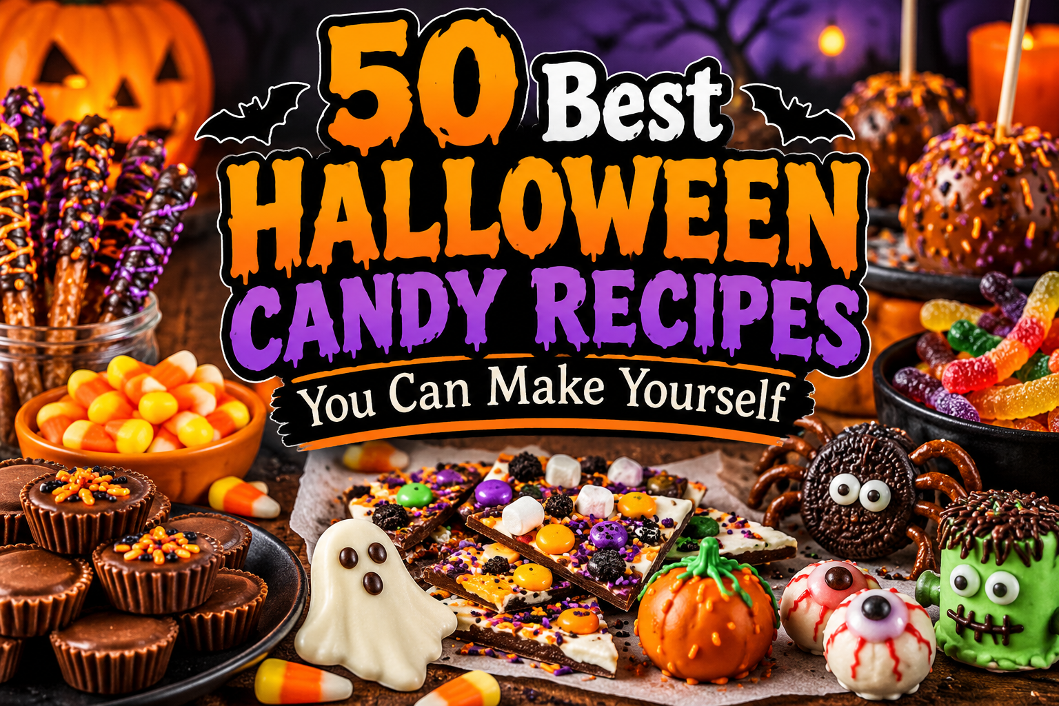 50 Best Halloween Candy Recipes You Can Make Yourself