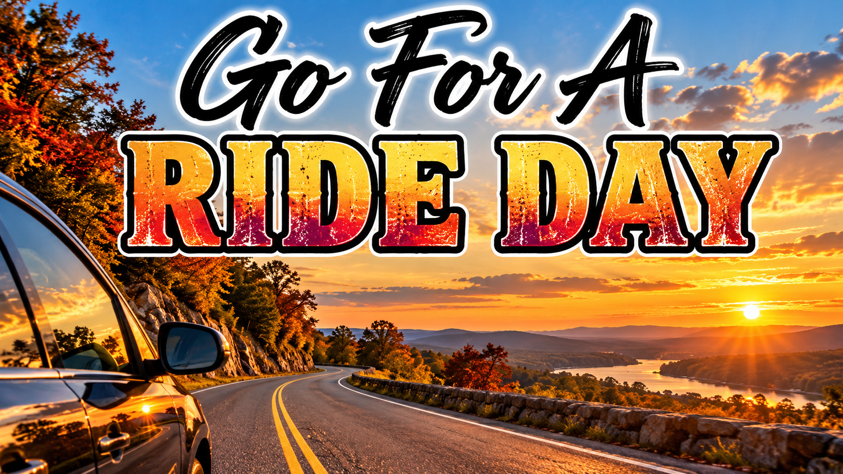 Go For A Ride Day: November 22 – Take the Scenic Route and Enjoy the Journey