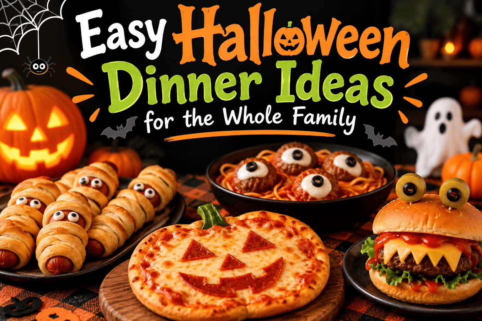 Easy Halloween Dinner Ideas for the Whole Family