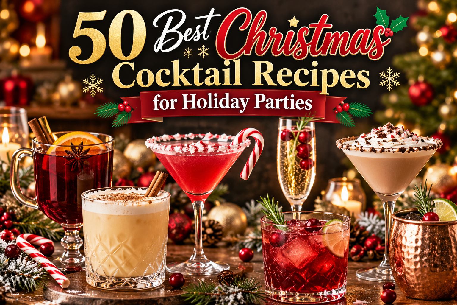 50 Best Christmas Cocktail Recipes for Holiday Parties 1 62f74d9a a4f4 49d7 a36a 56eae0e1be74