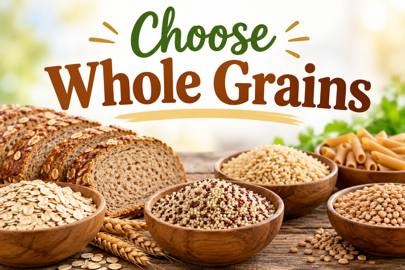 Choose Whole Grains: A Simple Change for Better Health and Nutrition